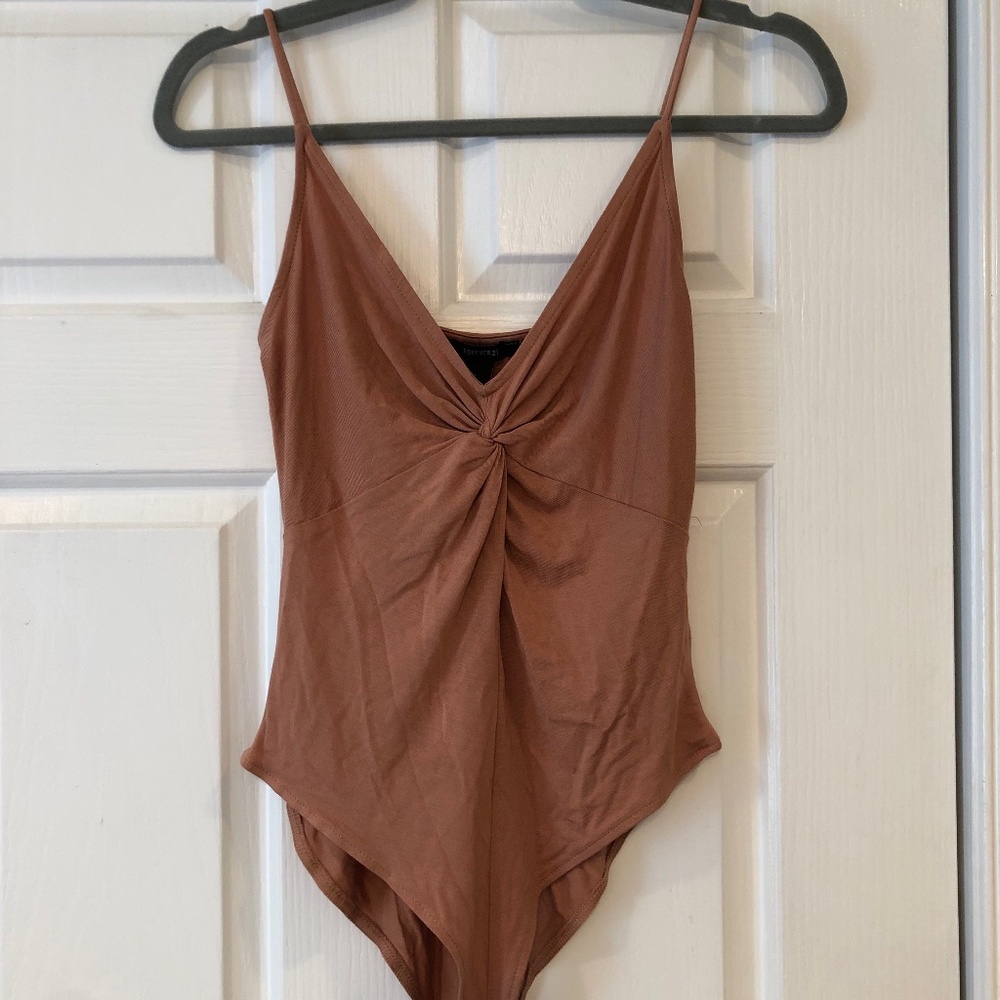 Rust orange bodysuit
